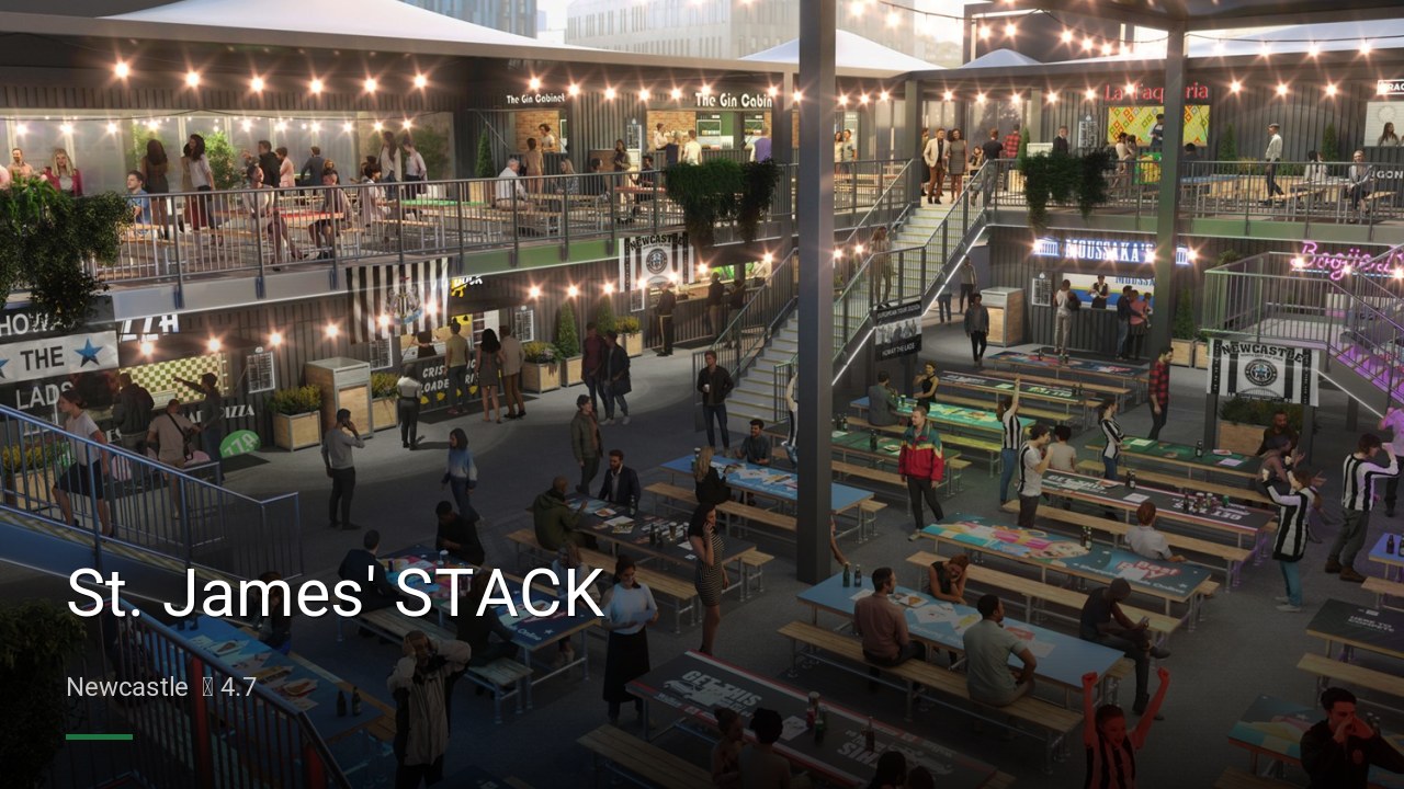 St. James' STACK - Sports Bars in Newcastle
