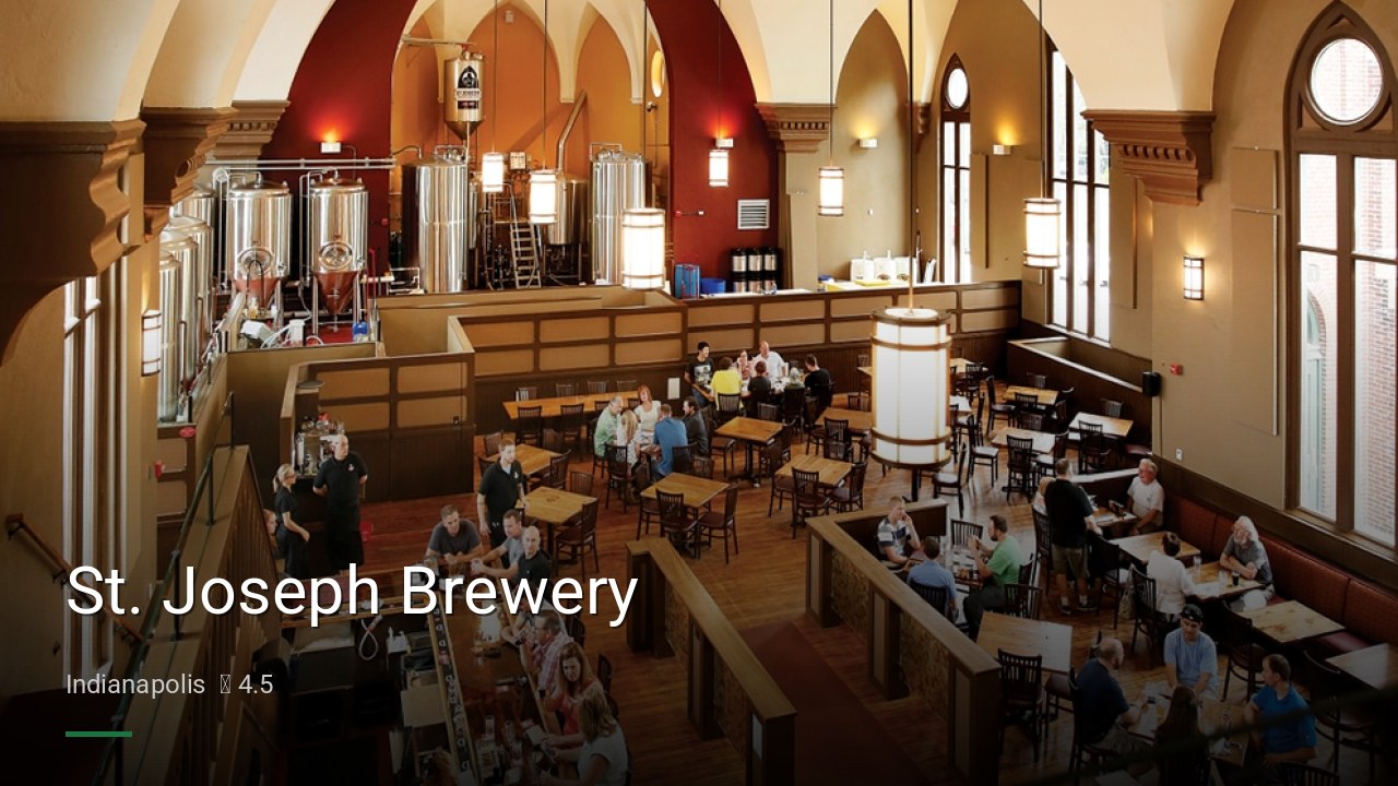 St. Joseph Brewery - Sports Bars in Indianapolis