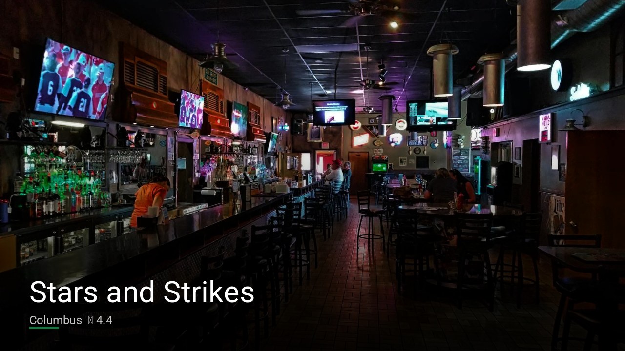 Stars and Strikes — Sports bars in Columbus