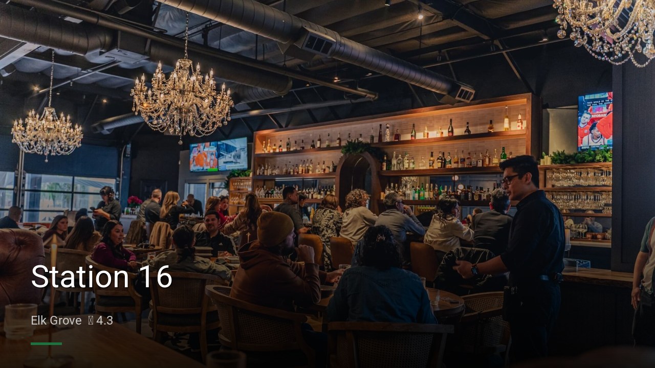 Station 16 - Sports Bars in Elk Grove