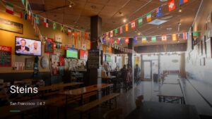Steins — Sports bars in San Francisco