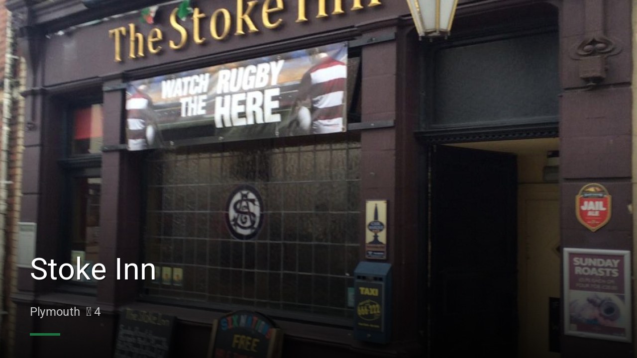 Stoke Inn - Sports Bars in Plymouth