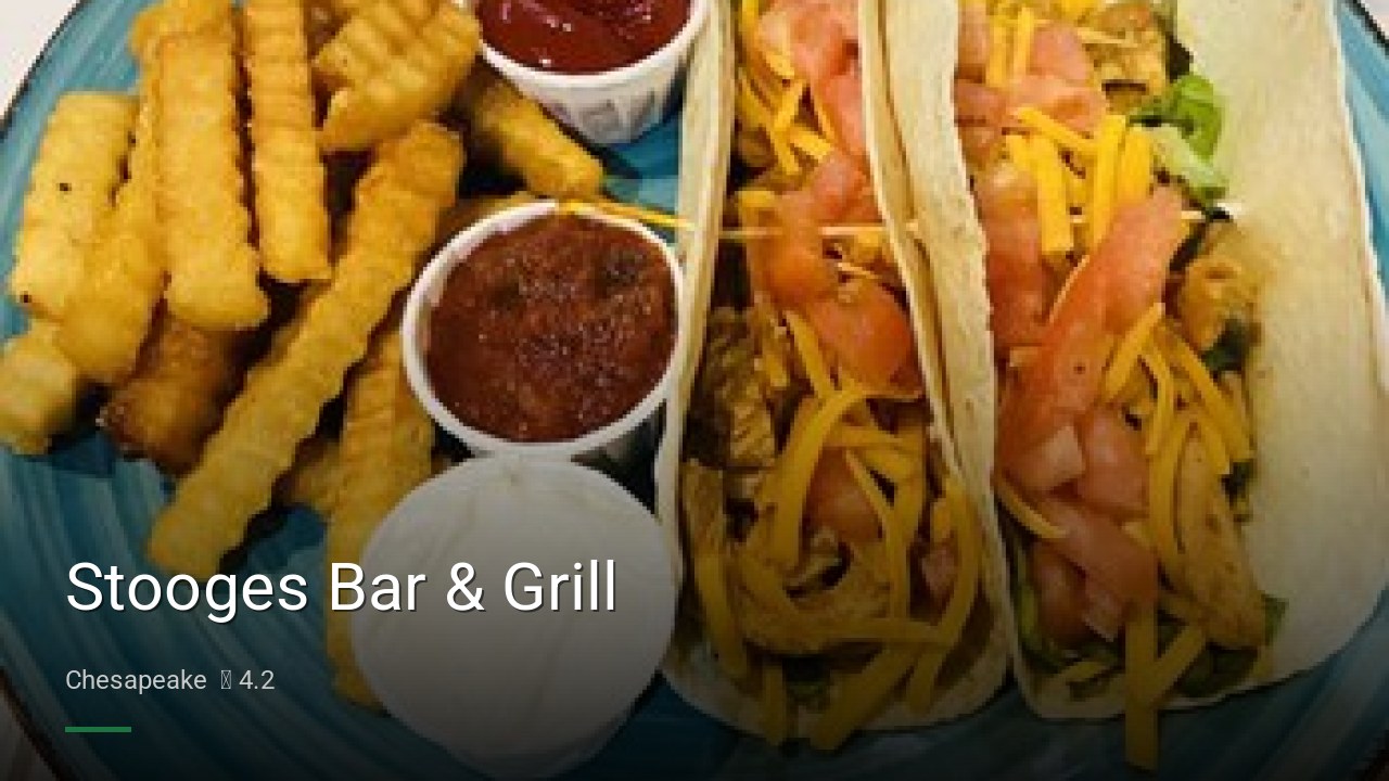 Stooges Bar & Grill - Sports Bars in Chesapeake