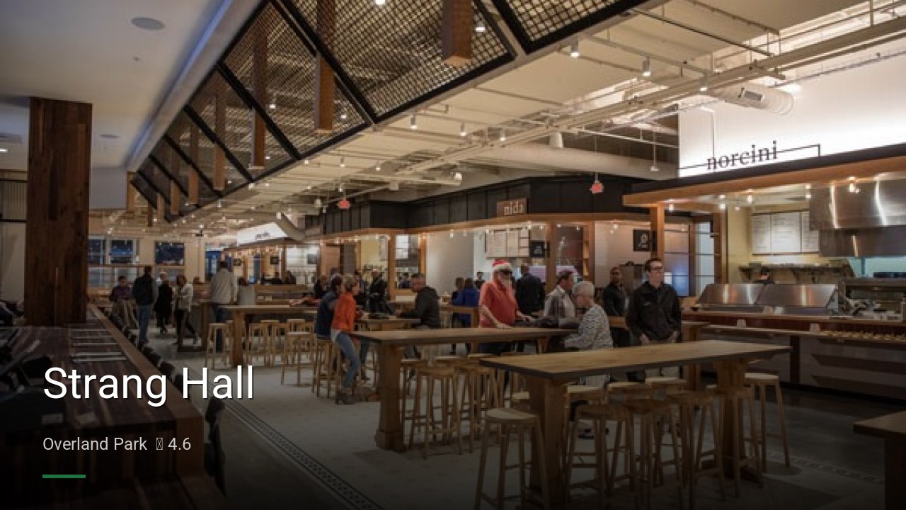 Strang Hall - Sports Bars in Overland Park