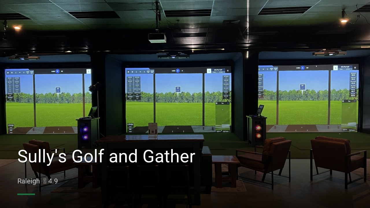 Sully's Golf and Gather - Sports Bars in Raleigh