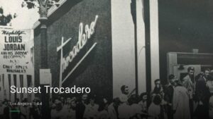 Sunset Trocadero — Sports bars in Los Angeles