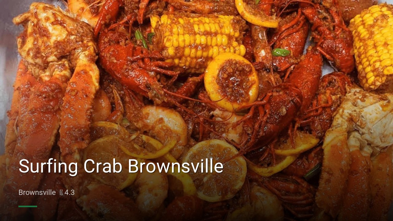 Surfing Crab Brownsville - Sports Bars in Brownsville