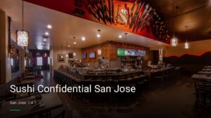Sushi Confidential San Jose — Sports bars in San Jose