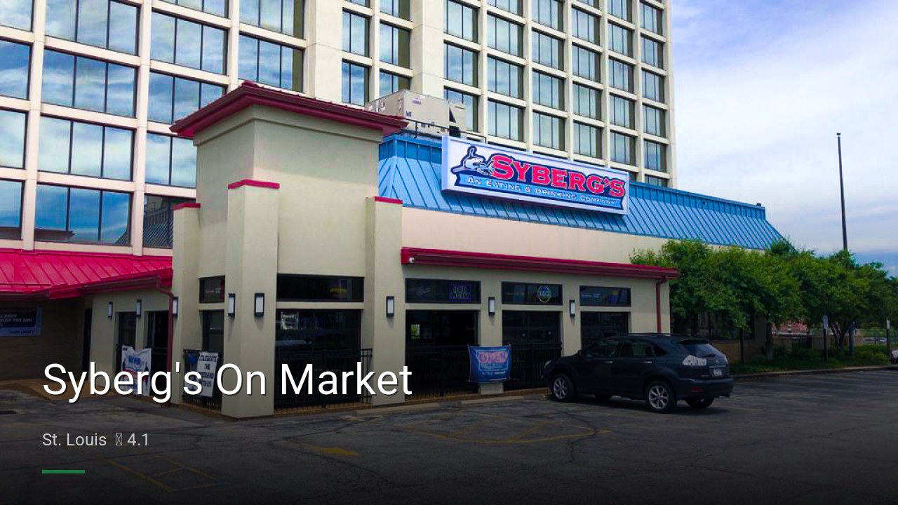 Syberg's On Market - Sports Bars in St. Louis