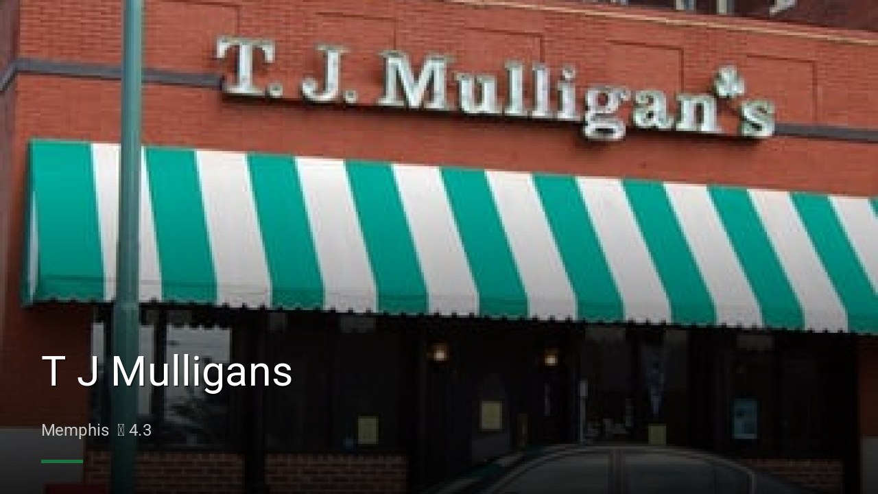 T J Mulligans - Sports Bars in Memphis