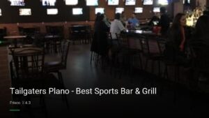 Tailgaters Plano – Best Sports Bar & Grill — Sports bars in Frisco