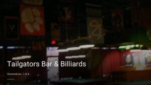 Tailgators Bar & Billiards — Sports bars in Greensboro