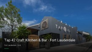 Tap 42 Craft Kitchen & Bar – Fort Lauderdale — Sports bars in Fort Lauderdale