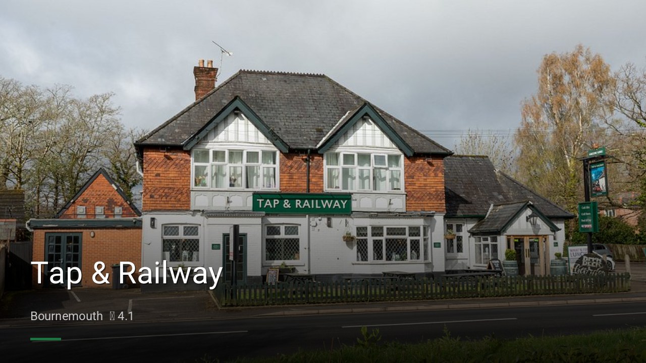 Tap & Railway - Sports Bars in Bournemouth
