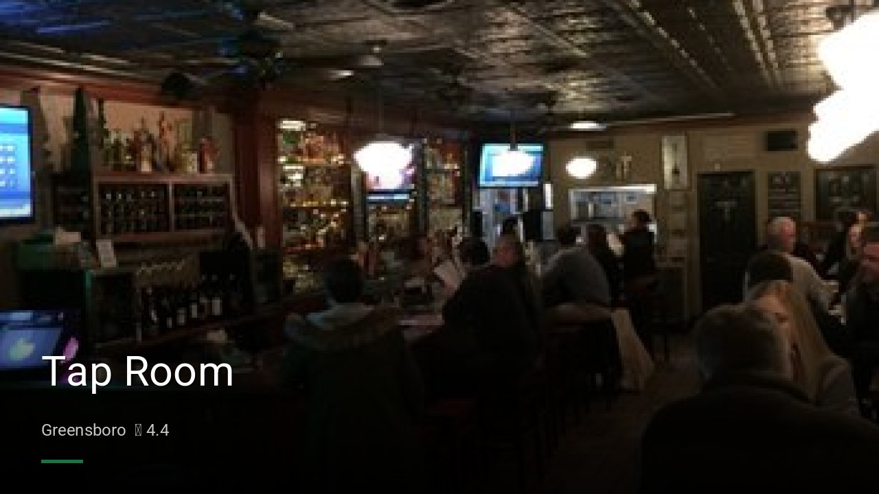 Tap Room - Sports Bars in Greensboro
