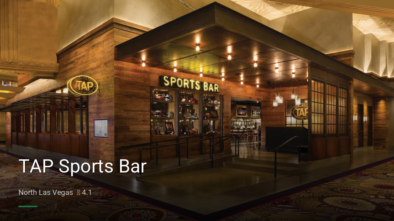 TAP Sports Bar - Sports Bars in North Las Vegas
