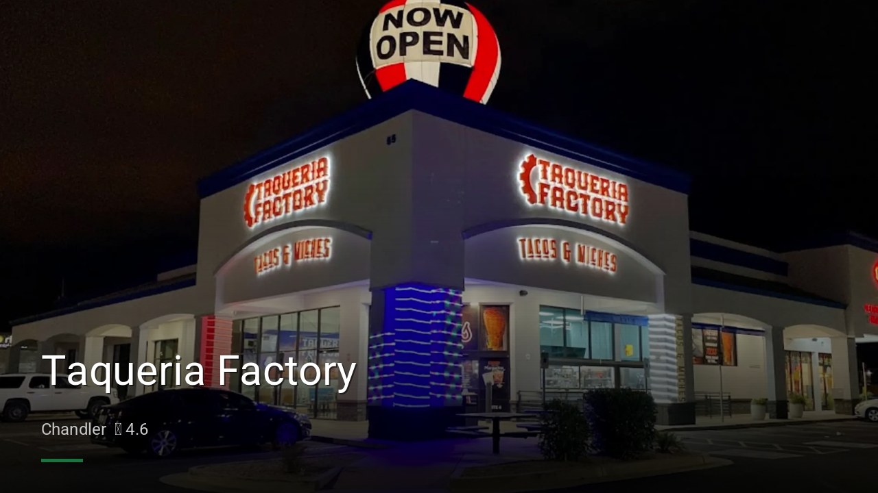 Taqueria Factory - Sports Bars in Chandler