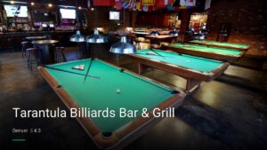 Tarantula Billiards Bar & Grill — Sports bars in Denver