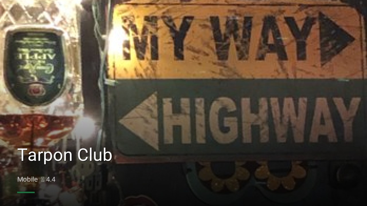 Tarpon Club - Sports Bars in Mobile