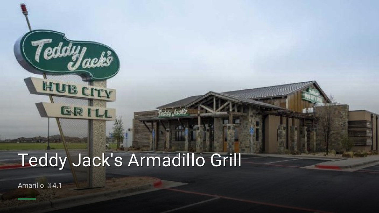 Teddy Jack's Armadillo Grill - Sports Bars in Amarillo