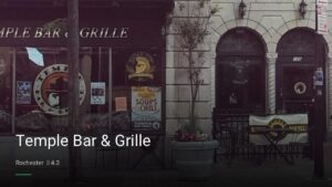 Temple Bar & Grille — Sports bars in Rochester