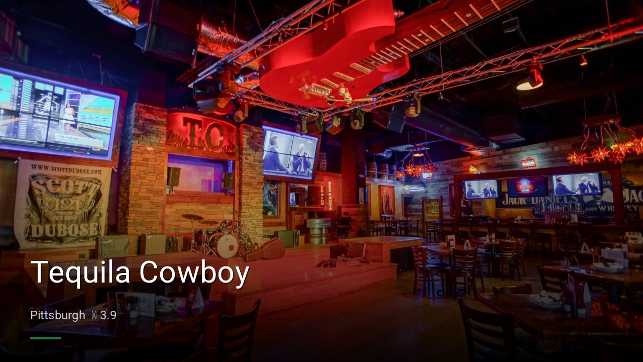 Tequila Cowboy - Sports Bars in Pittsburgh