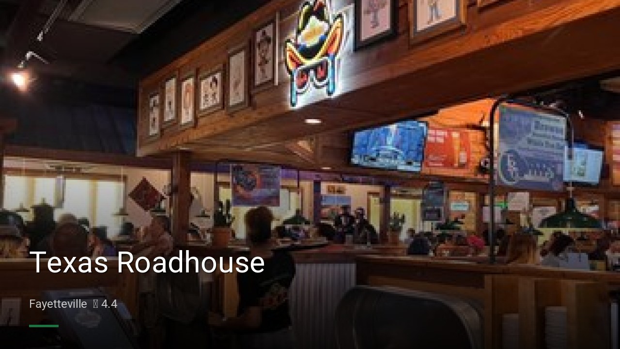 Texas Roadhouse - Sports Bars in Fayetteville
