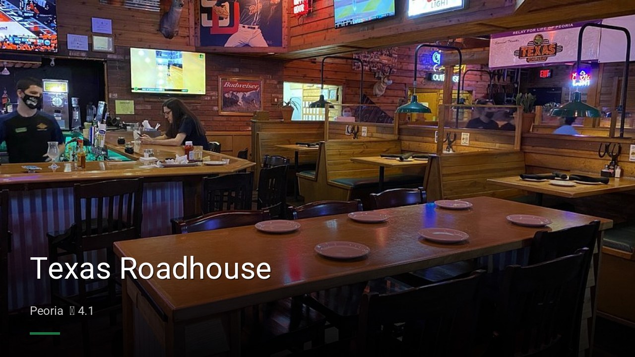 Texas Roadhouse - Sports Bars in Peoria