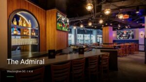 The Admiral — Sports bars in Washington DC