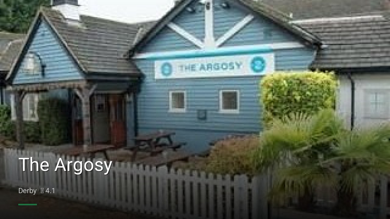 The Argosy - Sports Bars in Derby