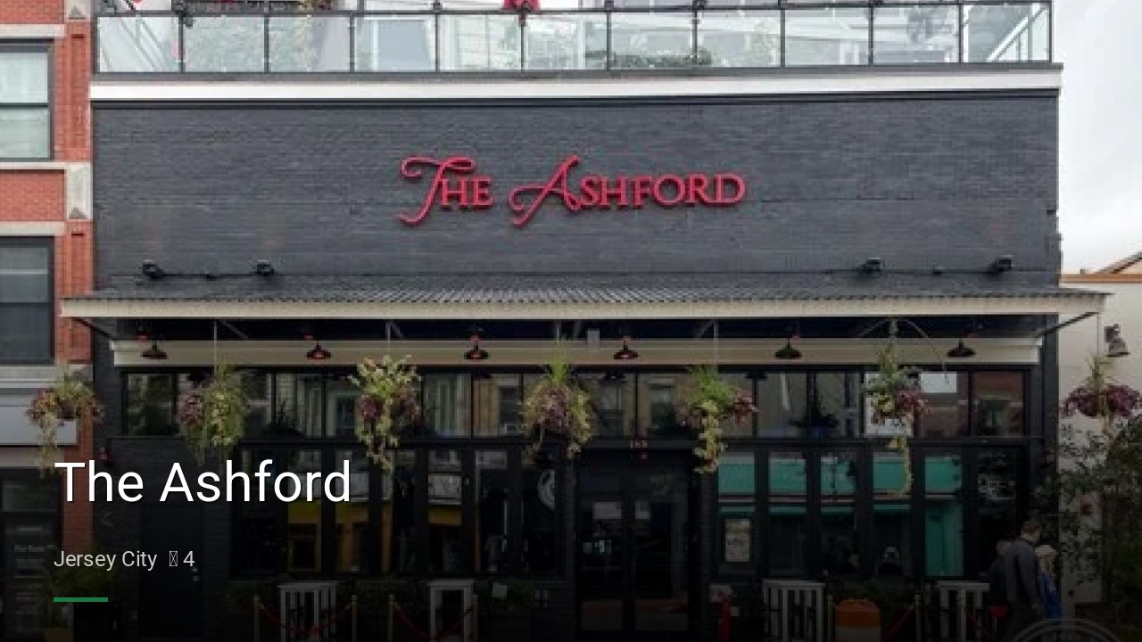 The Ashford - Sports Bars in Jersey City