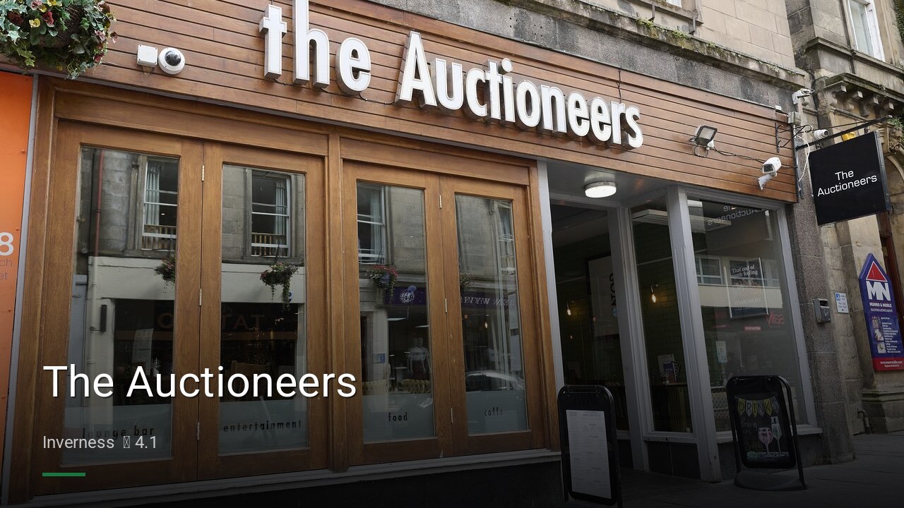 The Auctioneers - Sports Bars in Inverness