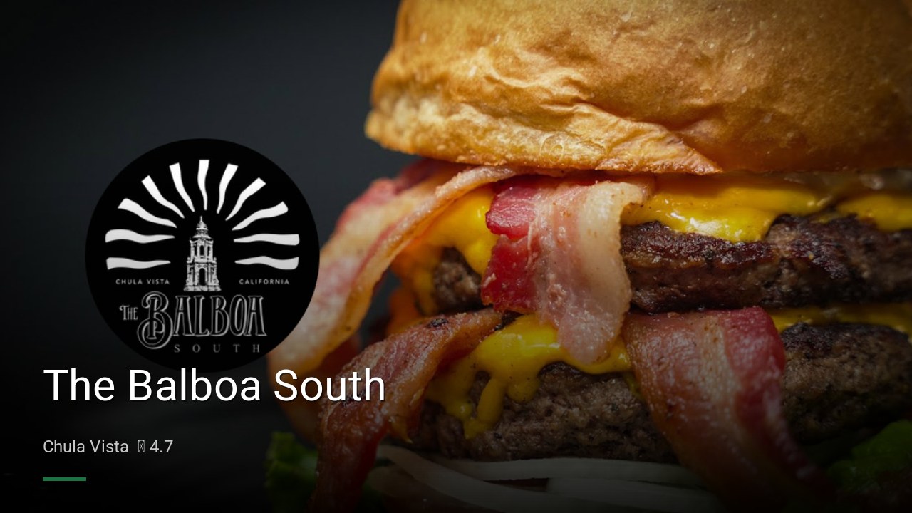 The Balboa South - Sports Bars in Chula Vista