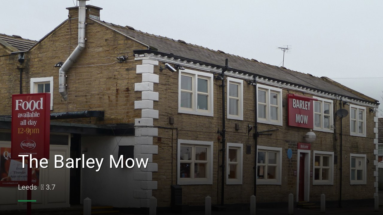 The Barley Mow - Sports Bars in Leeds