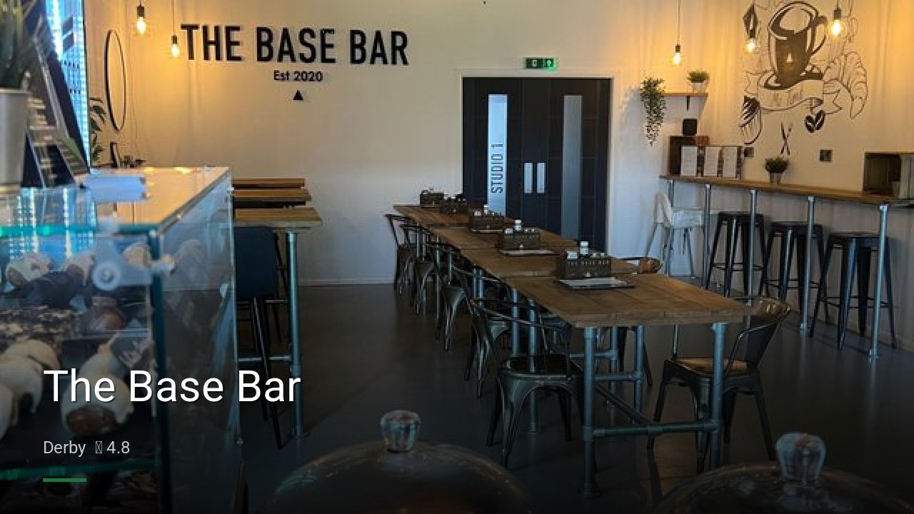 The Base Bar - Sports Bars in Derby