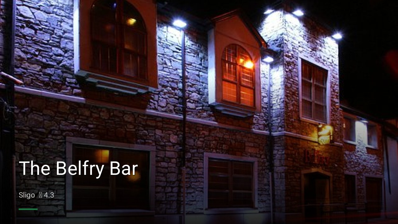 The Belfry Bar - Sports Bars in Sligo