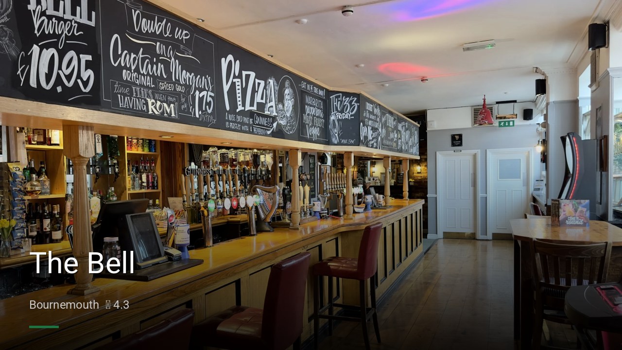 The Bell - Sports Bars in Bournemouth