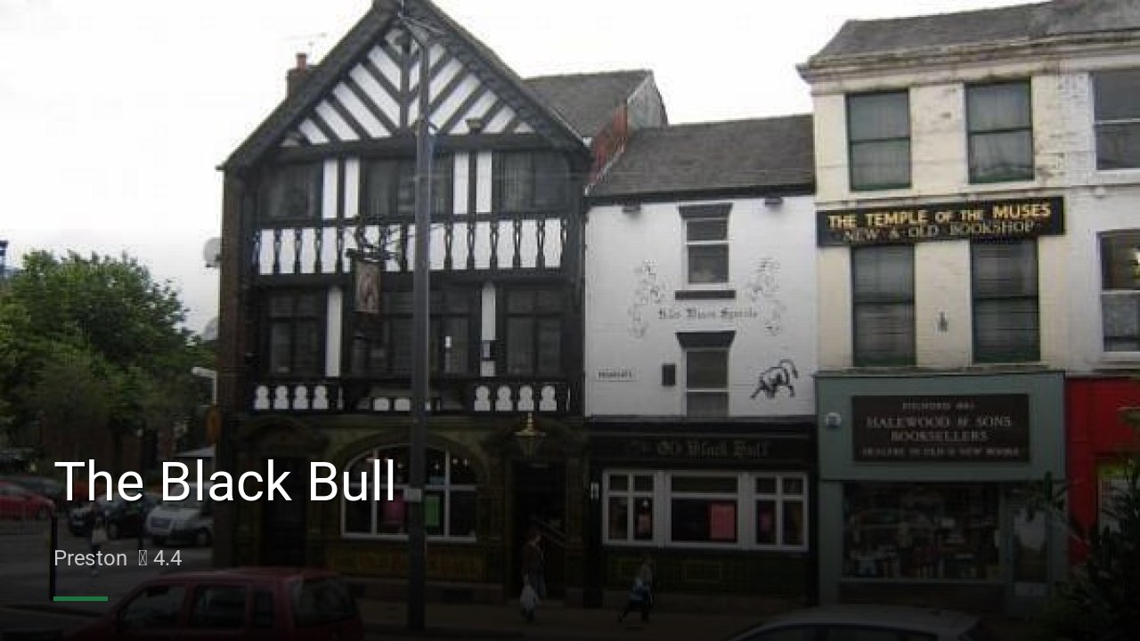 The Black Bull - Sports Bars in Preston