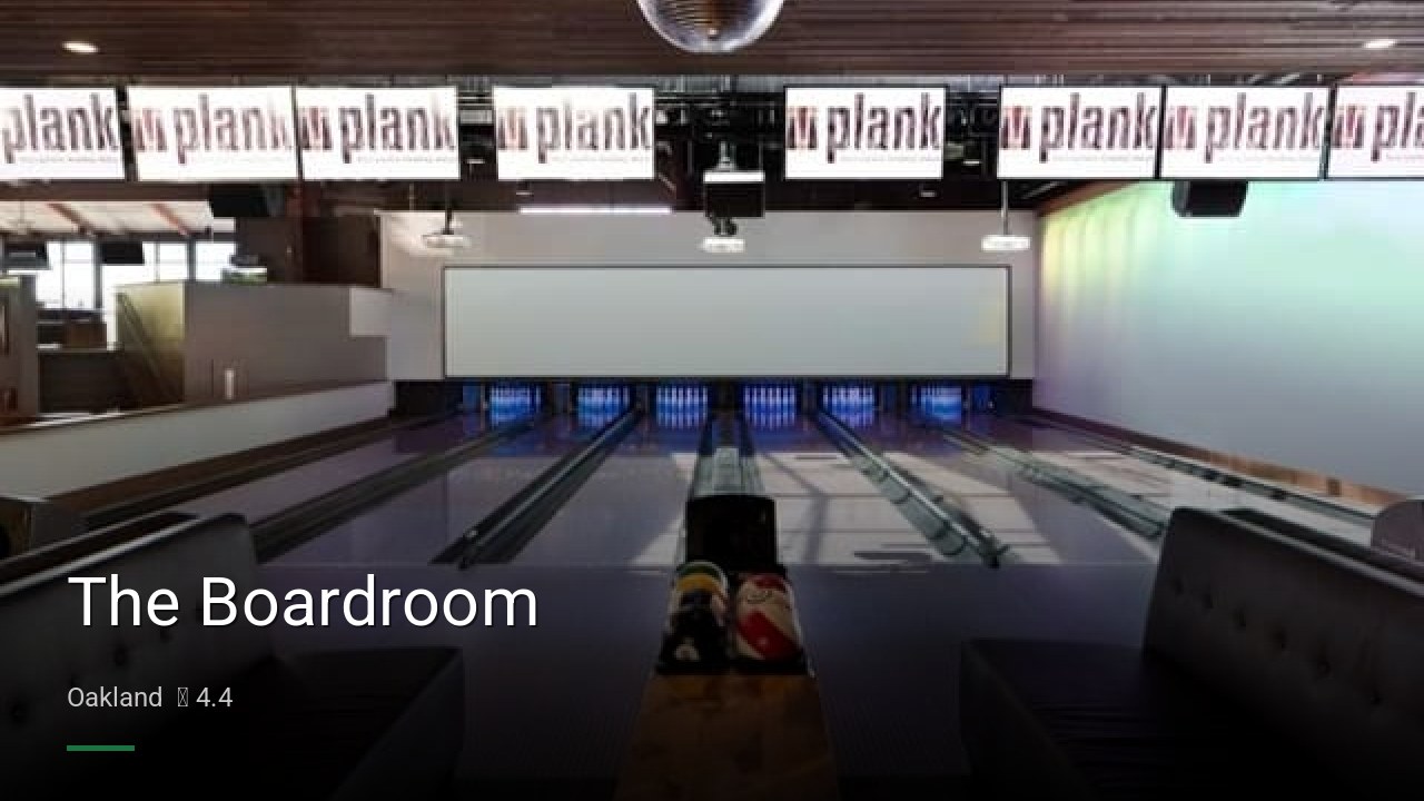 The Boardroom - Sports Bars in Oakland