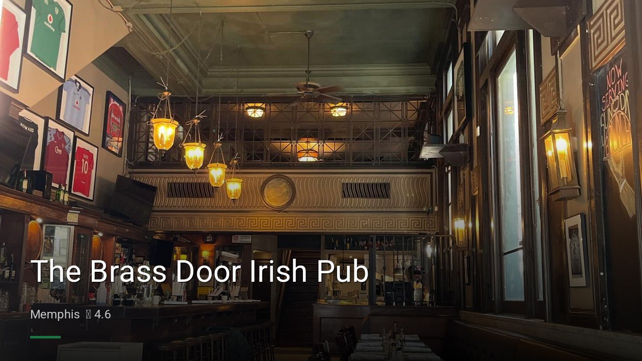 The Brass Door Irish Pub - Sports Bars in Memphis