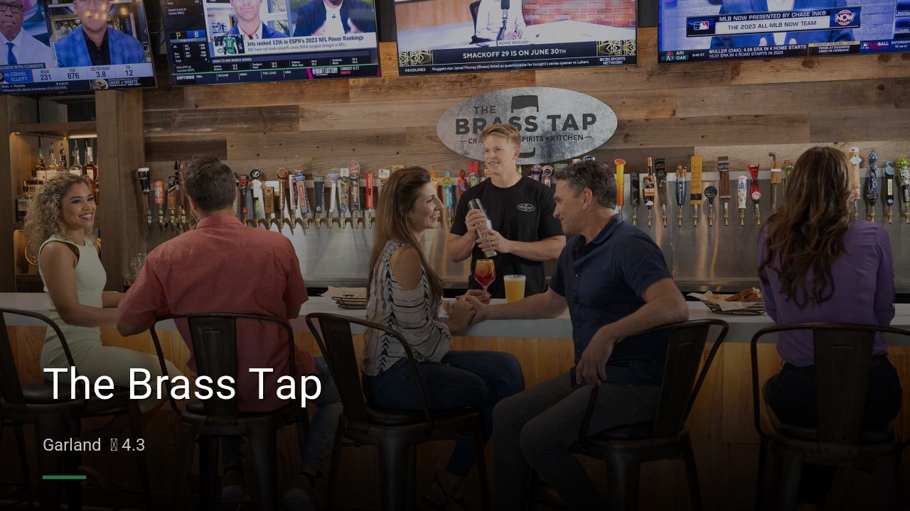 The Brass Tap - Sports Bars in Garland