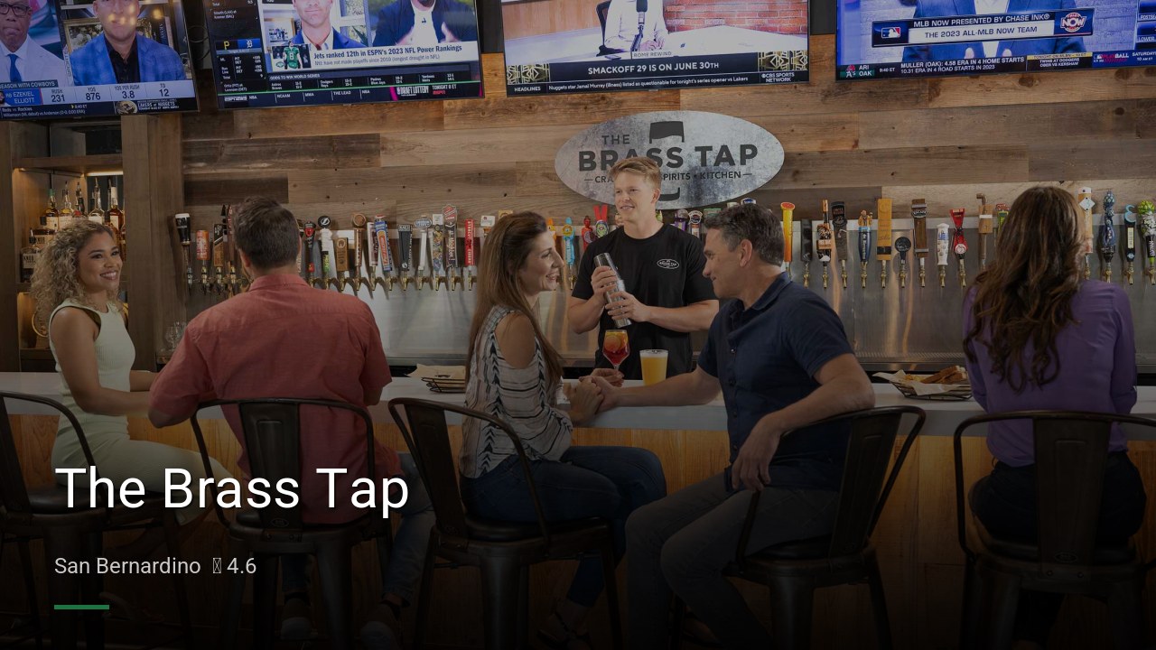 The Brass Tap - Sports Bars in San Bernardino