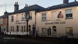 The Bricklayers — Pubs in Colchester