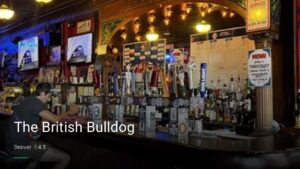 The British Bulldog — Sports bars in Denver