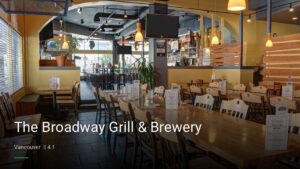 The Broadway Grill & Brewery — Sports bars in Vancouver