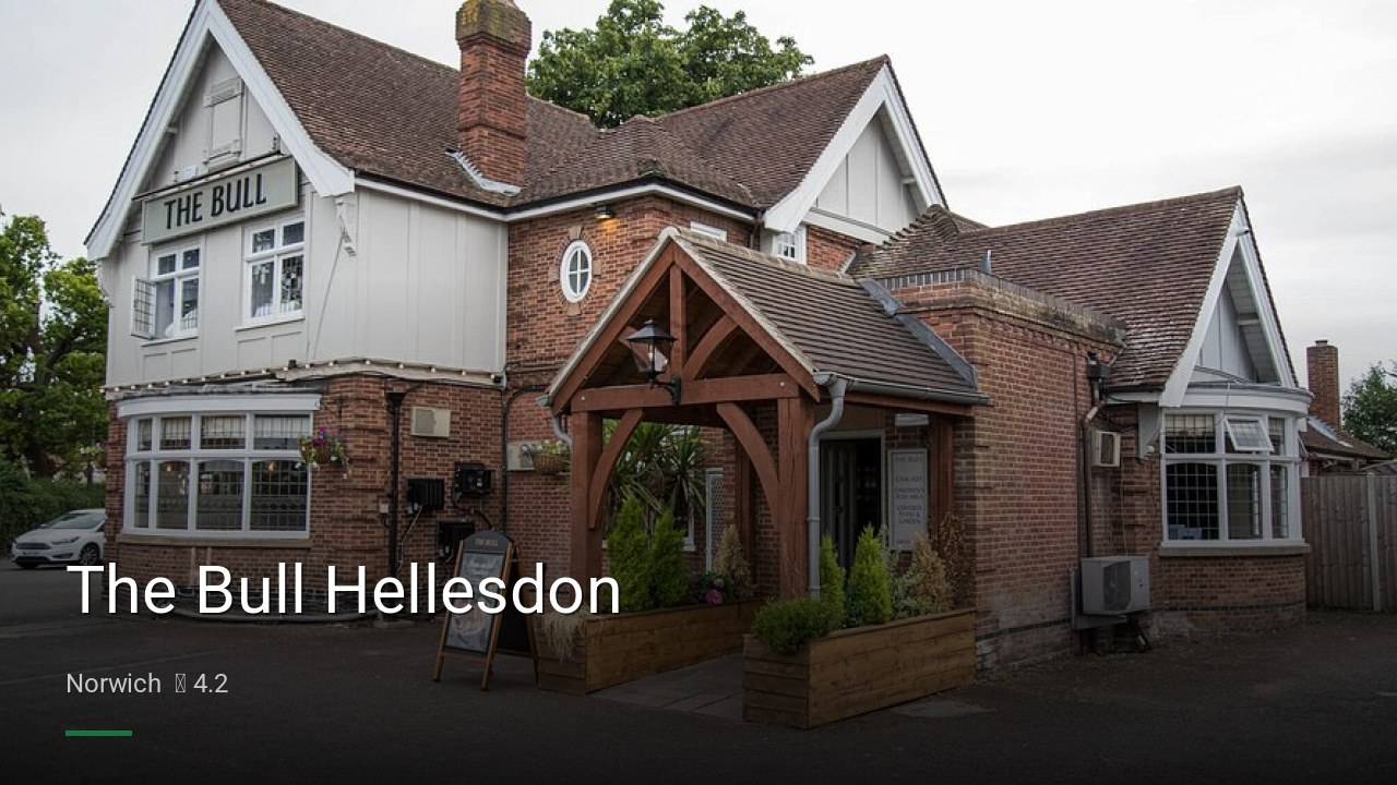 The Bull Hellesdon - Sports Bars in Norwich