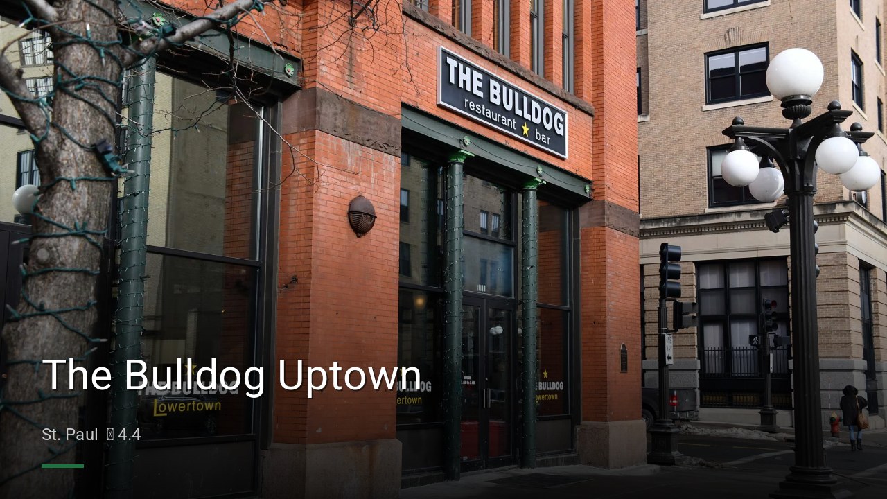 The Bulldog Uptown - Sports Bars in St. Paul