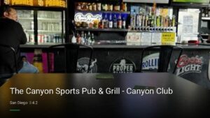 The Canyon Sports Pub & Grill – Canyon Club — Sports bars in San Diego