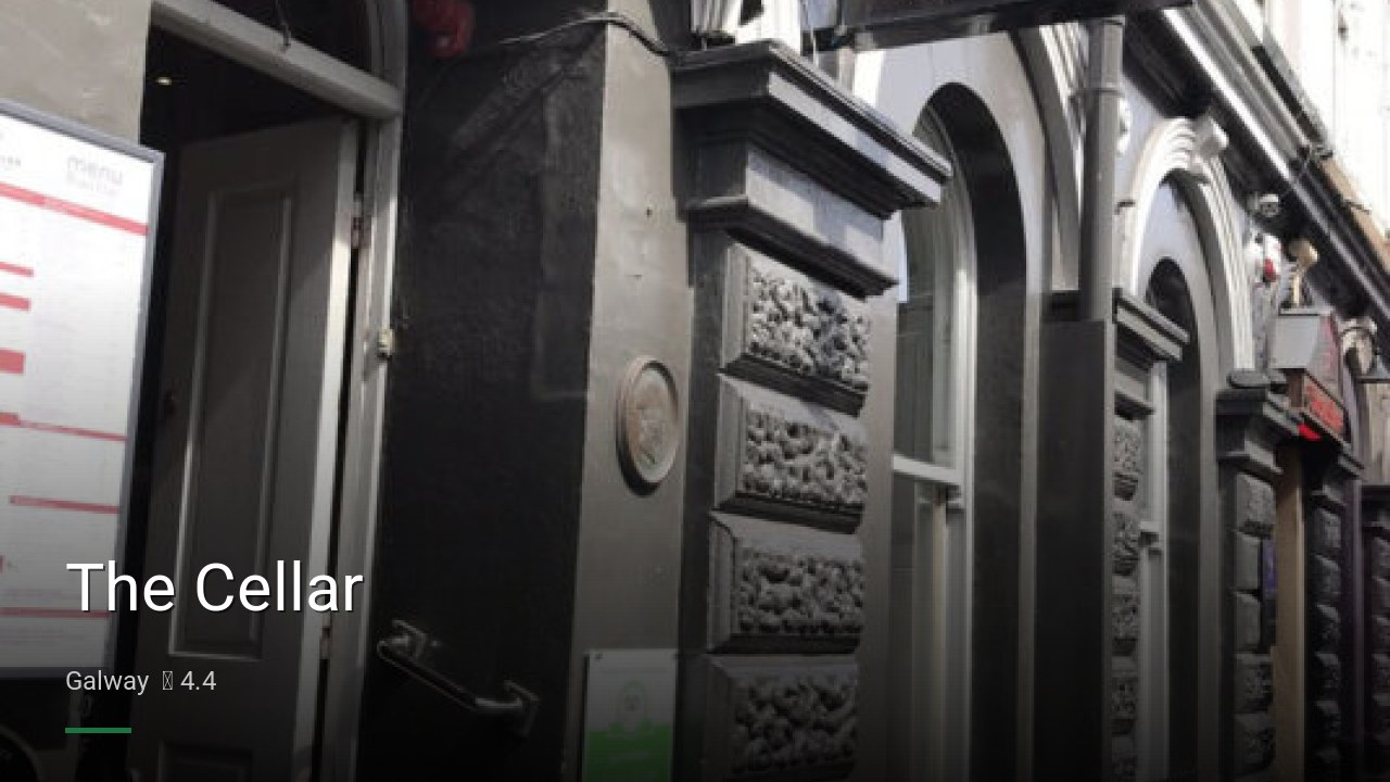 The Cellar - Sports Bars in Galway