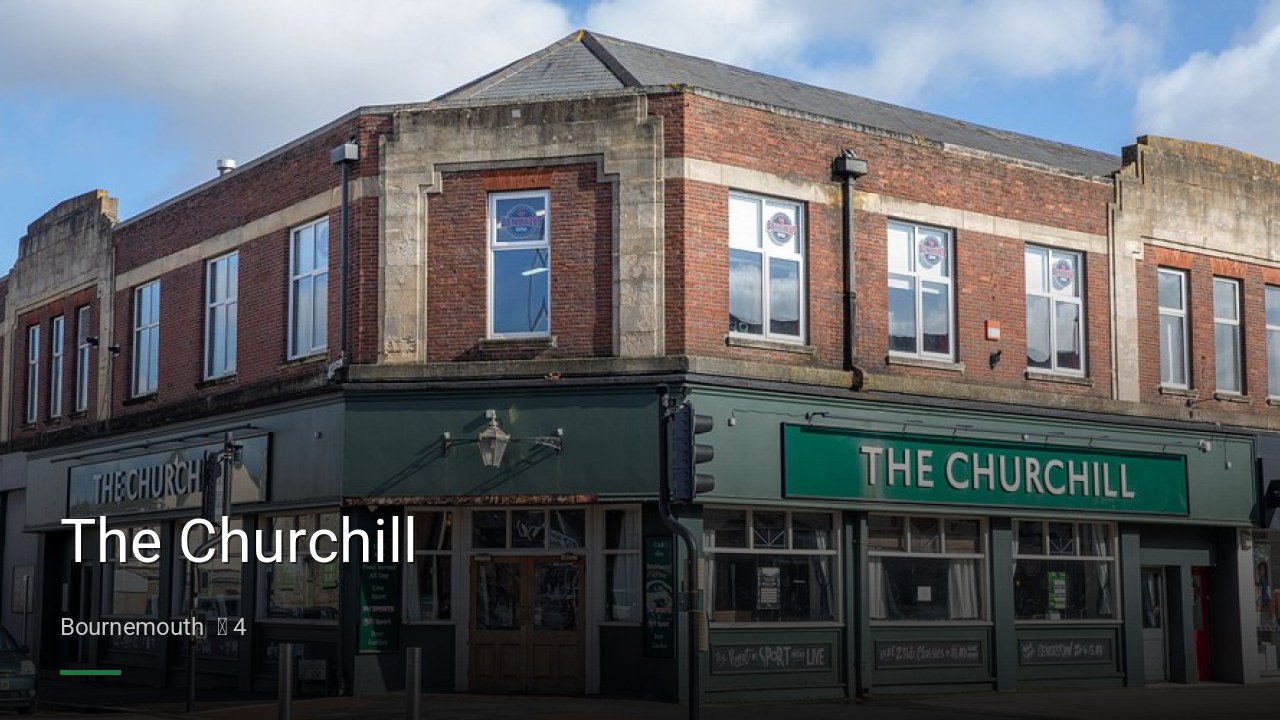The Churchill - Sports Bars in Bournemouth